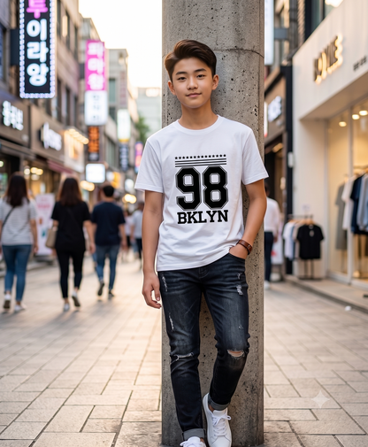 NAOYA "98 BKLYN Varsity" Men's T-Shirt