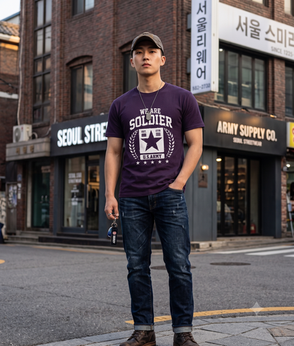 NAOYA "WE ARE SOLDIER U.S. ARMY" Men's T-Shirt