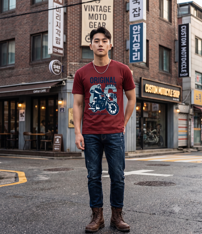 NAOYA "ORIGINAL BIKER 86" Men's T-Shirt